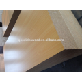 HIGH QUALITY E1/E2 GLUE FRESH POPLAR WOOD CORE MELAMINE PARTICLE/ MFC